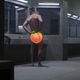 Master Chief stands in front of a mirror and admires his physique in the Halo show.